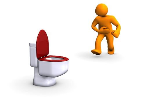 Problemas con las heces como indicación para una prueba de parásitos.